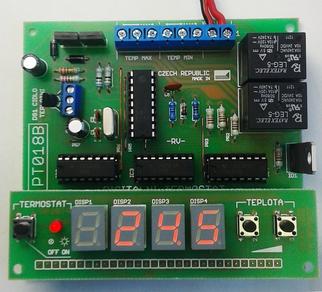 PT018 - Digitalní termostat