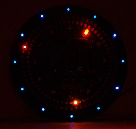 PT036 CMOS Kruhové hodiny