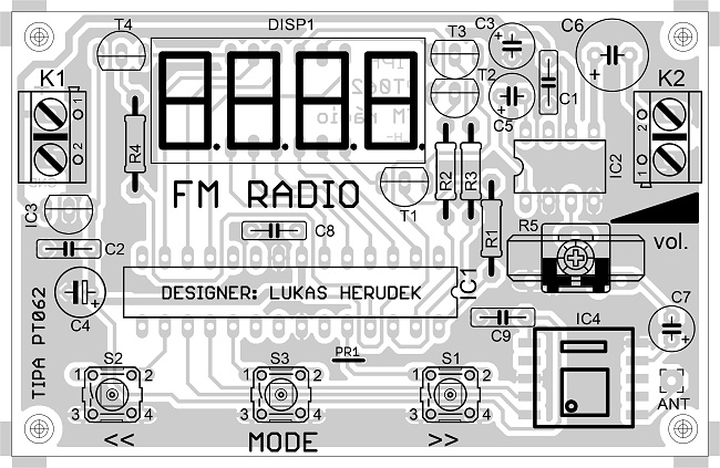 FM rádio - PT062