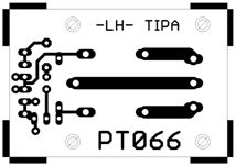 PT066 - Relé deska se spínacím tranzistorem a LED